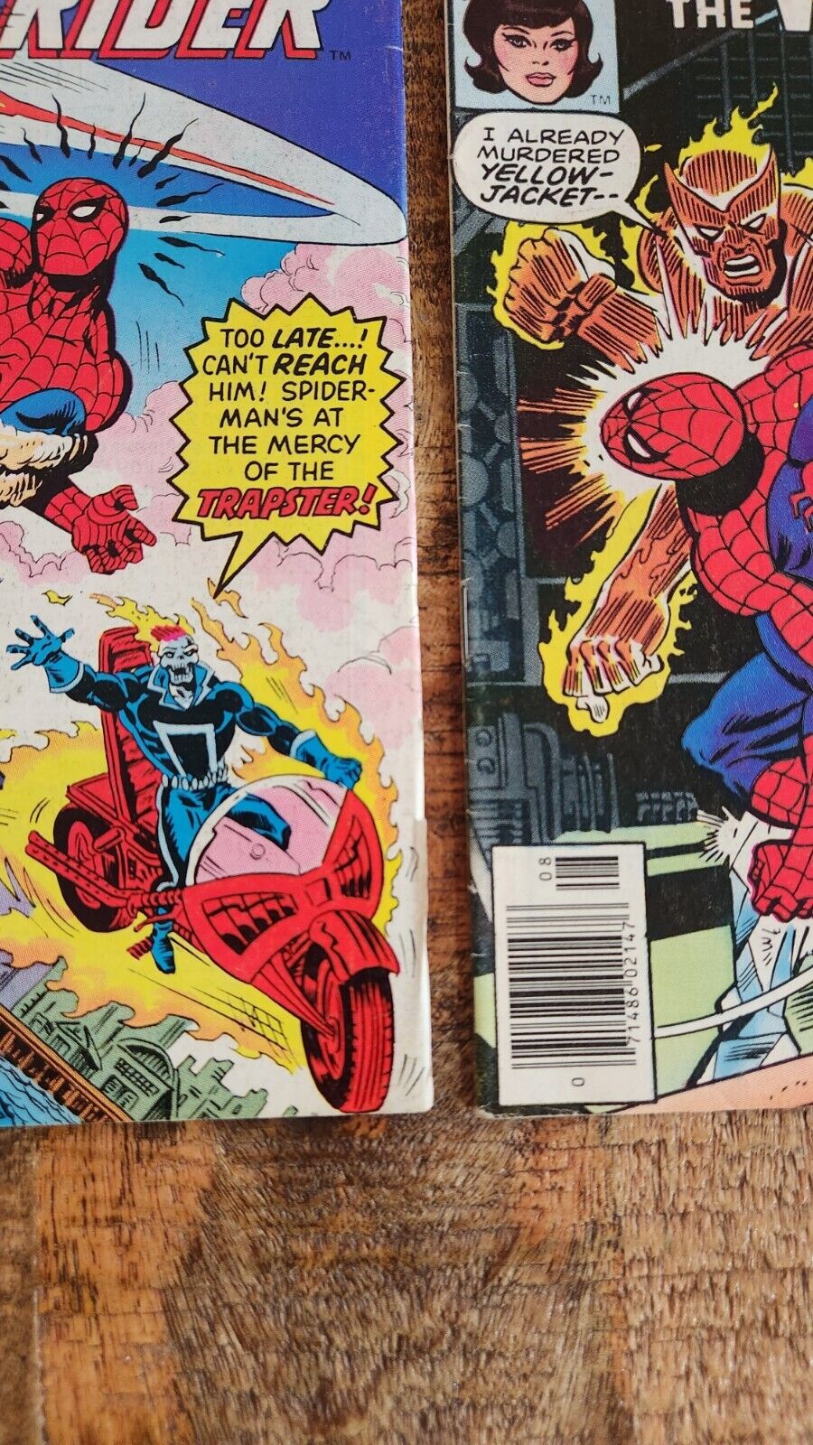 Marvel Team-Up #50 53 54 55 58 60 63 Spider-Man Hulk Wasp Comic Book Lot of 7