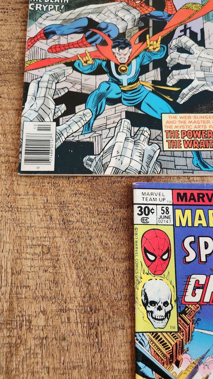 Marvel Team-Up #50 53 54 55 58 60 63 Spider-Man Hulk Wasp Comic Book Lot of 7