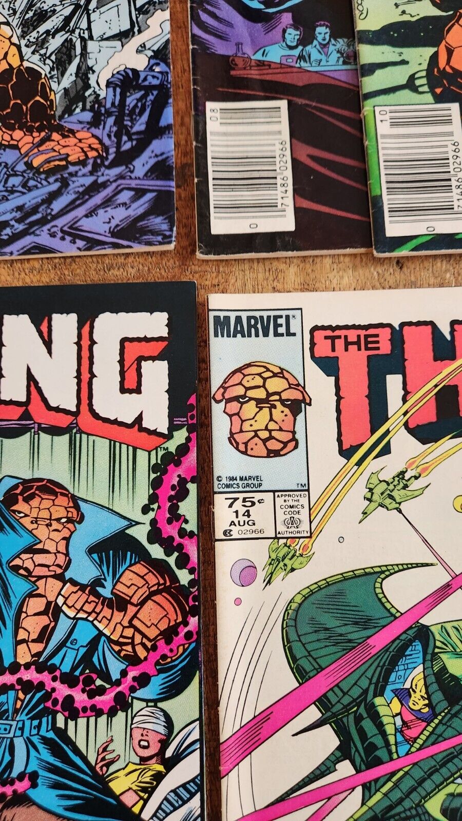 The Thing #1 2 4 6 7 8 14 24 34 Marvel Comic Book Lot of 9 VF- 7.5 Rhino App