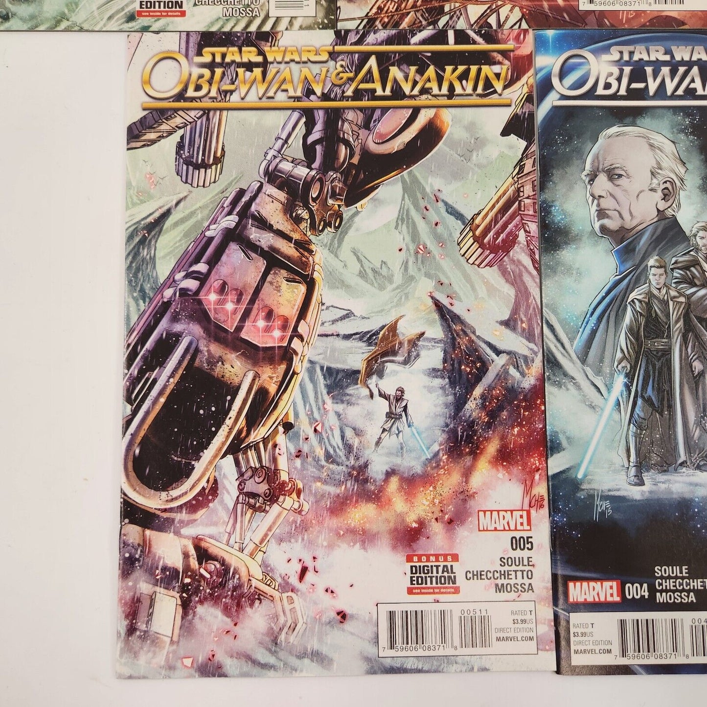 Star Wars Obi-Wan & Anakin #1-5 Comic Book Lot VF+ to NM Marvel