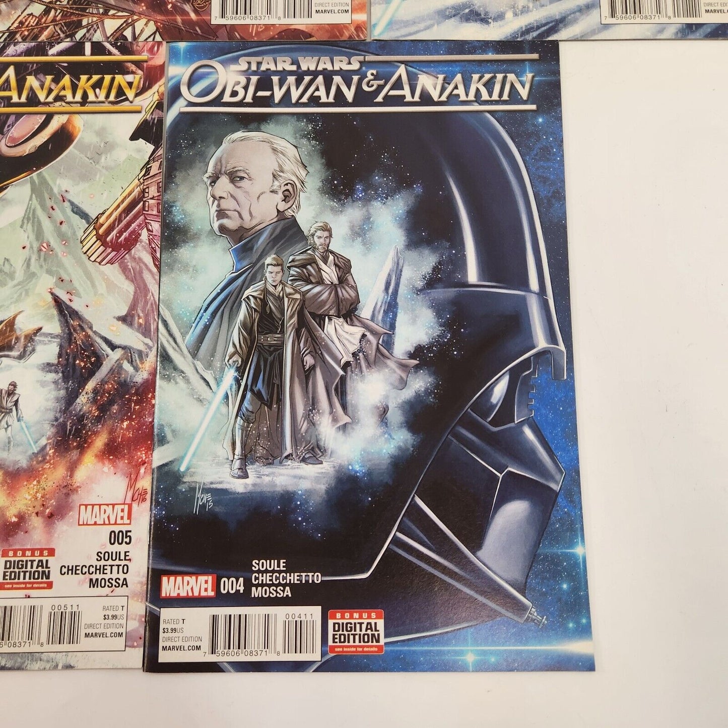 Star Wars Obi-Wan & Anakin #1-5 Comic Book Lot VF+ to NM Marvel