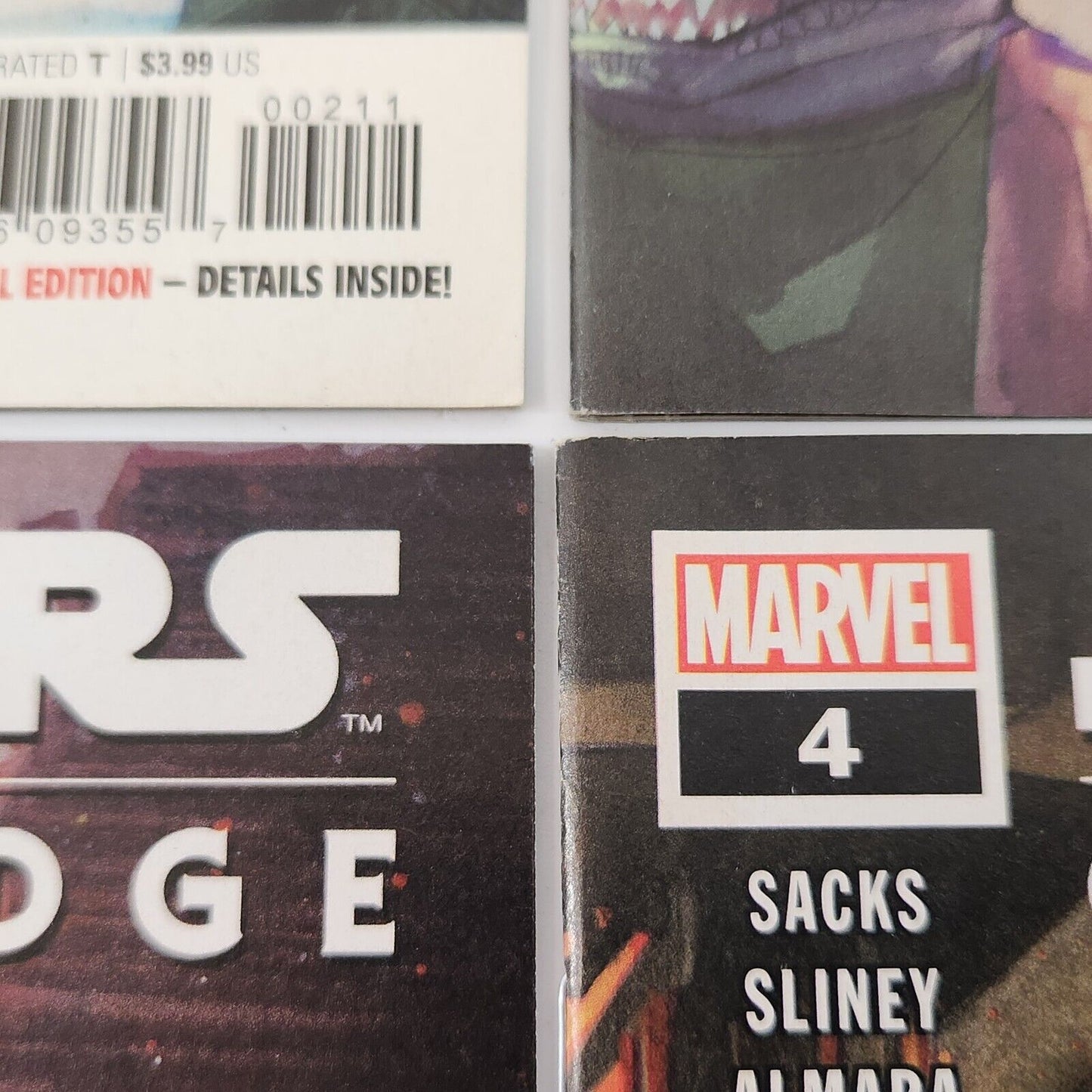 Star Wars Galaxy's Edge #1 2 4 5 Comic Book Lot NM- Marvel Greedo Han Solo App