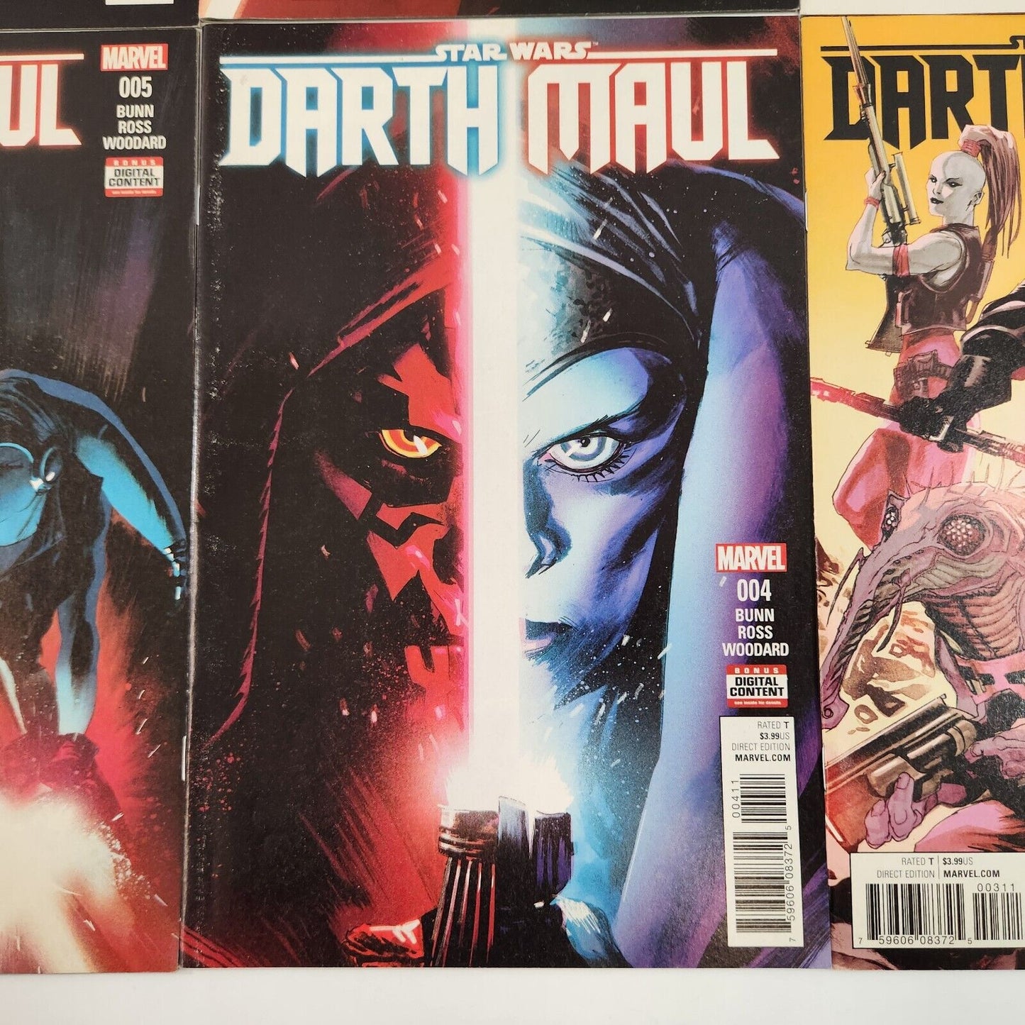 Star Wars Darth Maul 2017 #1-5 + 2019 One-Shot Comic Book Lot VF Marvel