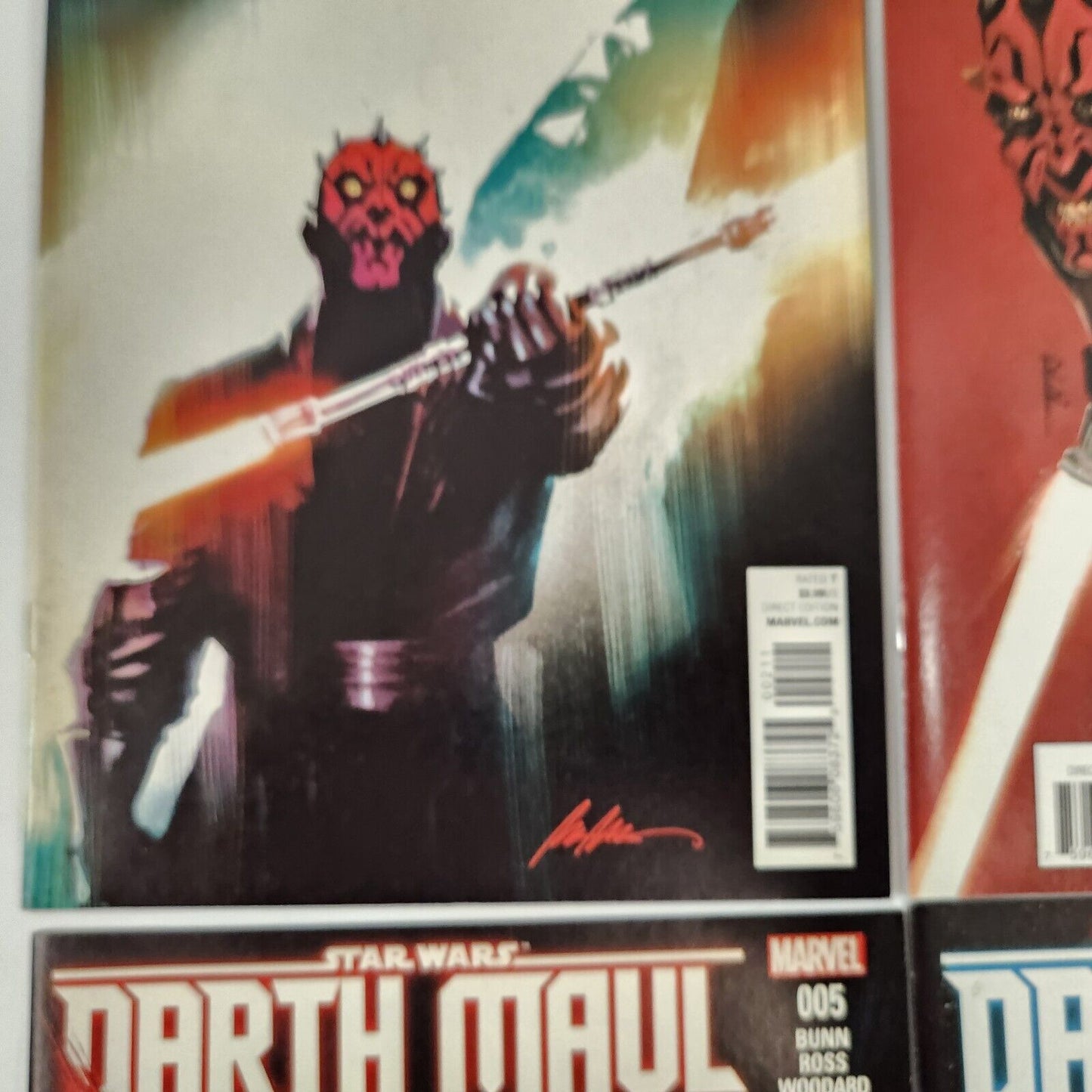 Star Wars Darth Maul 2017 #1-5 + 2019 One-Shot Comic Book Lot VF Marvel