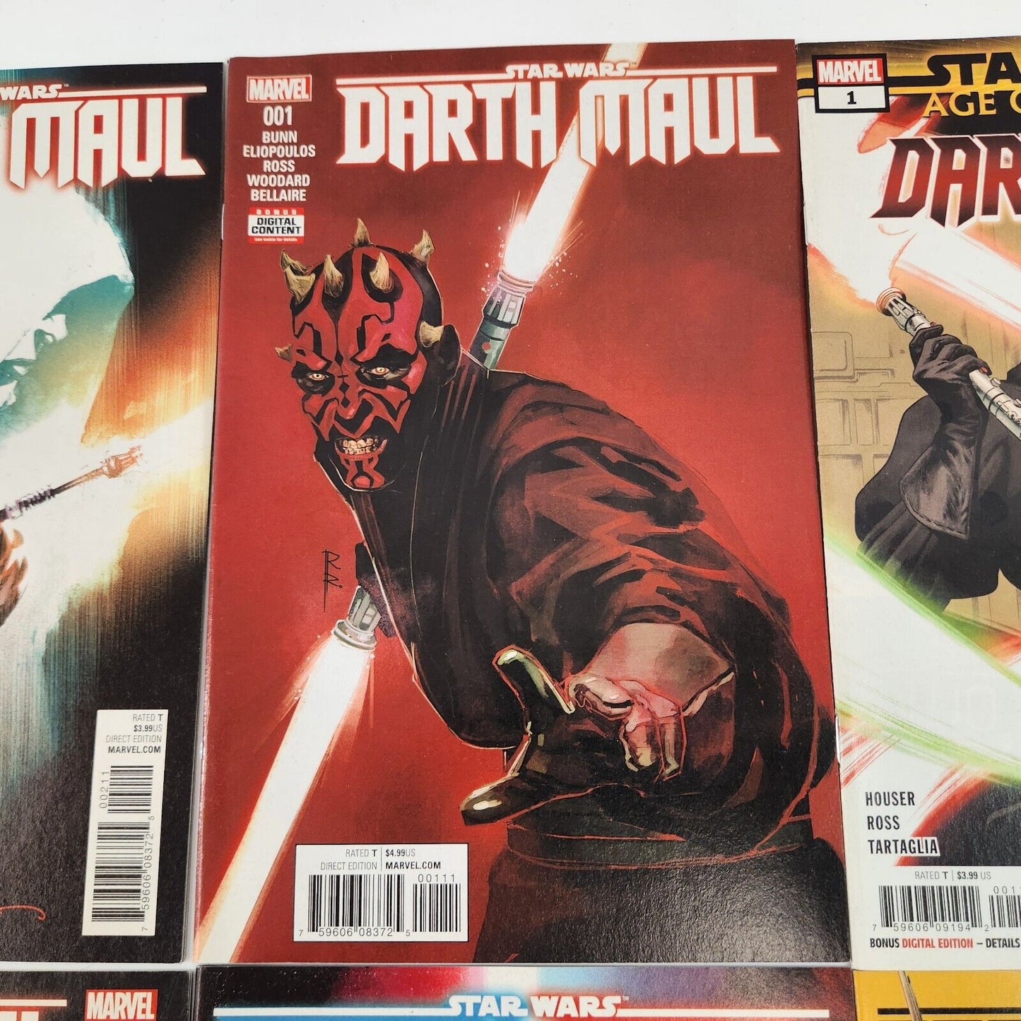 Star Wars Darth Maul 2017 #1-5 + 2019 One-Shot Comic Book Lot VF Marvel