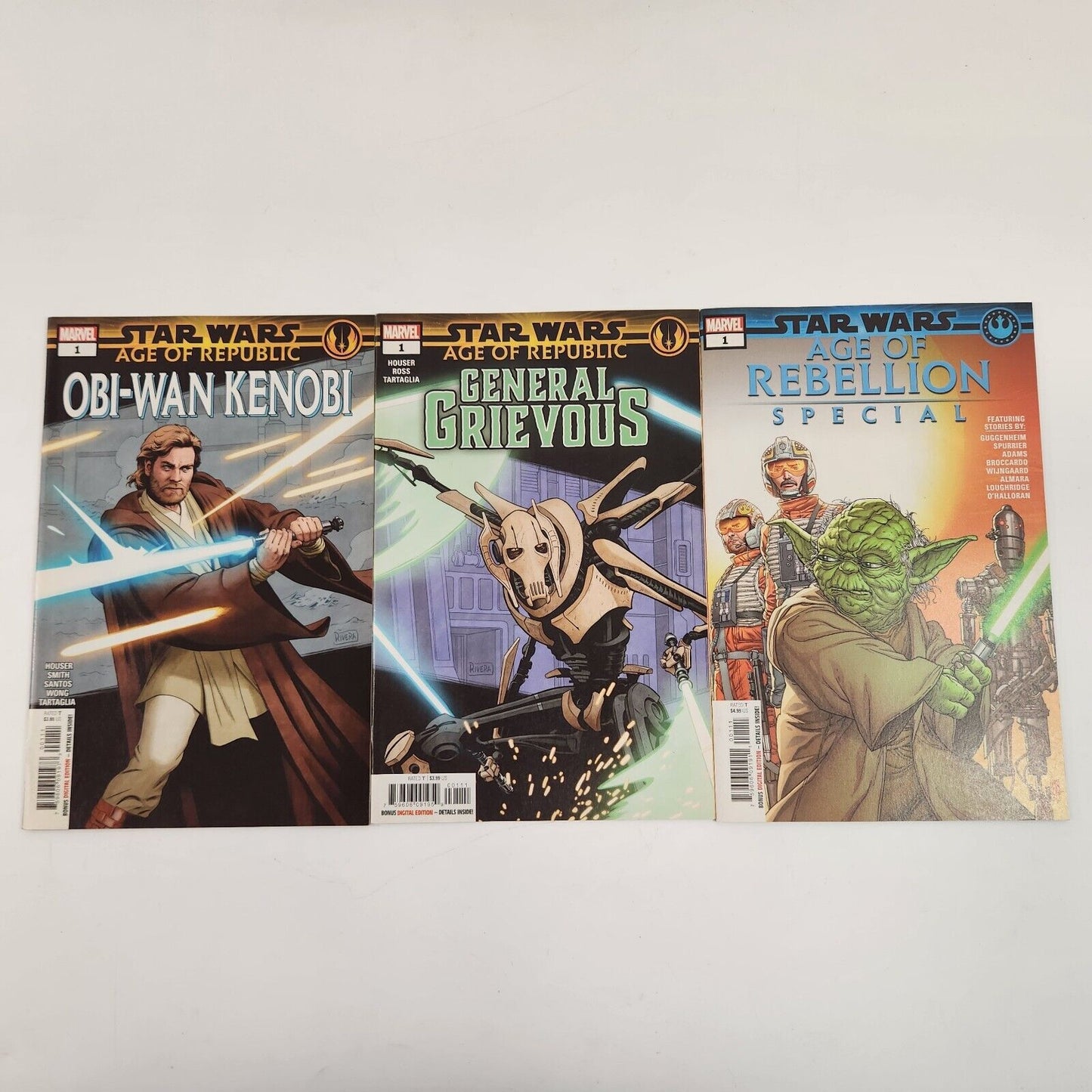 Star Wars Age of Republic/Resistance/Rebellion Comic Book Lot of 17 VF+ Marvel