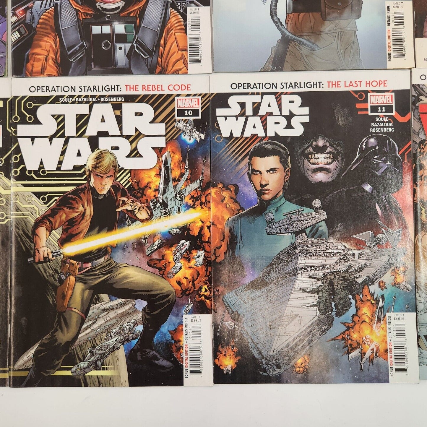 Star Wars (2020) #1 #3 #5-12  Comic Book Lot of 10 VF Marvel