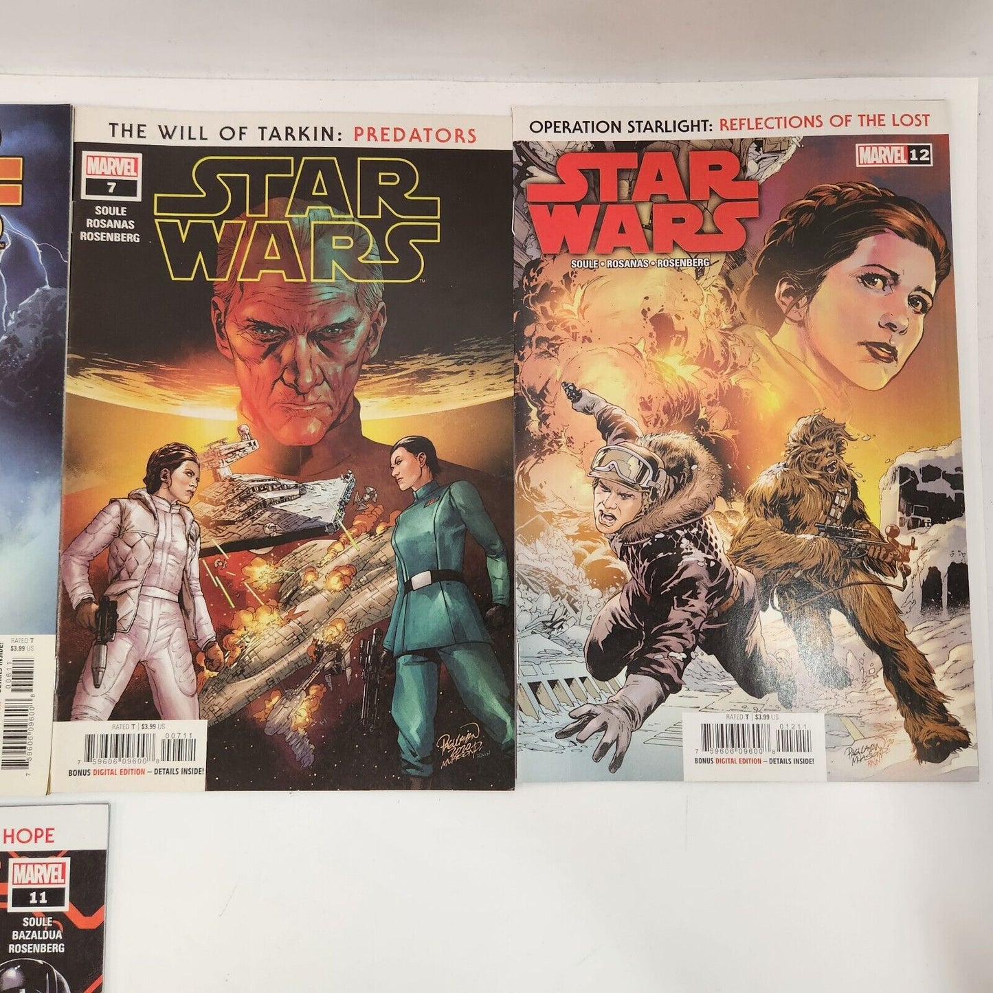 Star Wars (2020) #1 #3 #5-12  Comic Book Lot of 10 VF Marvel