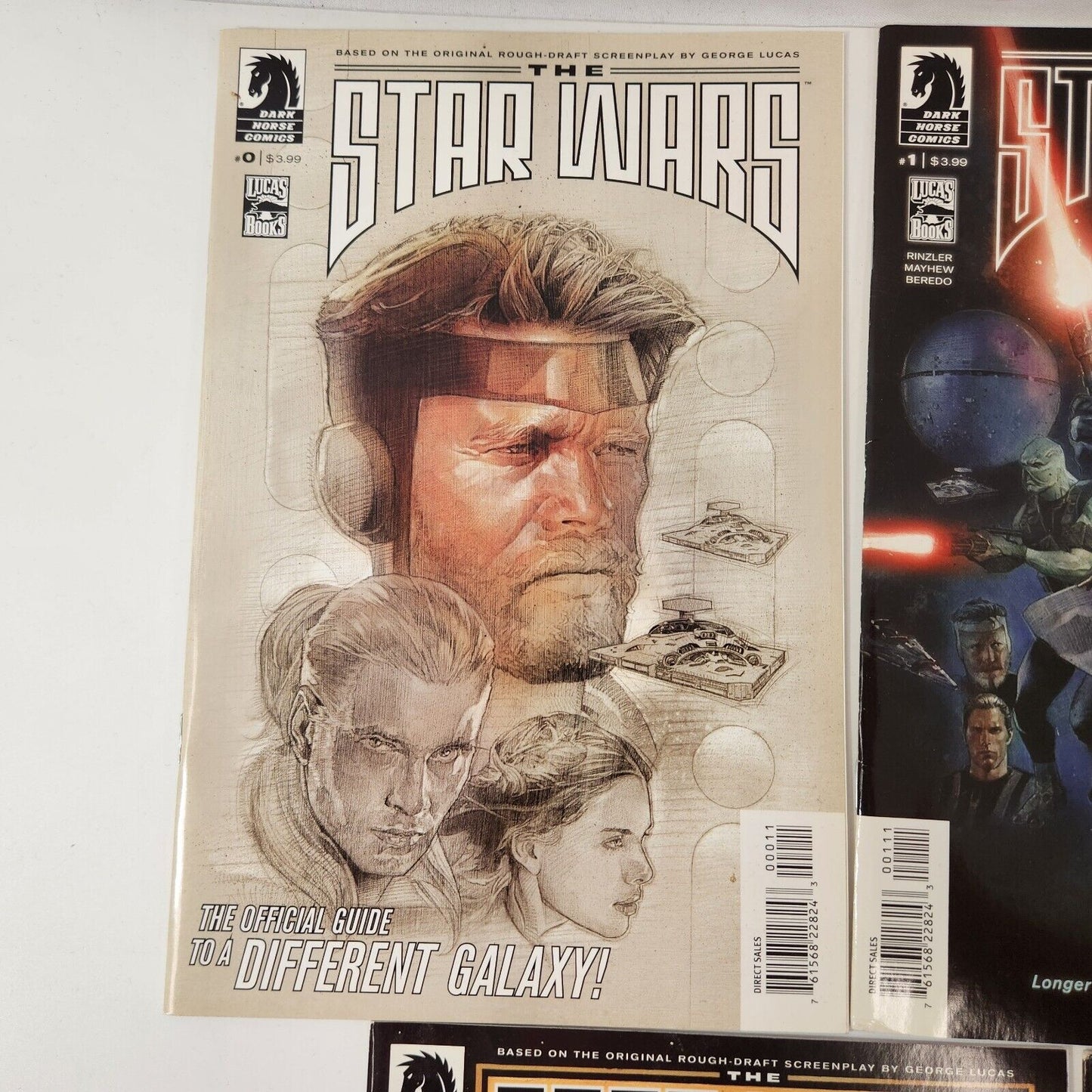 Star Wars Original Draft #0-8 Dark Horse Comics Lot of 9 VF- NM-