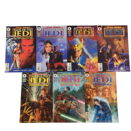 Star Wars Tales of the Jedi Golden Age of the Sith / Sith War Dark Horse Comics