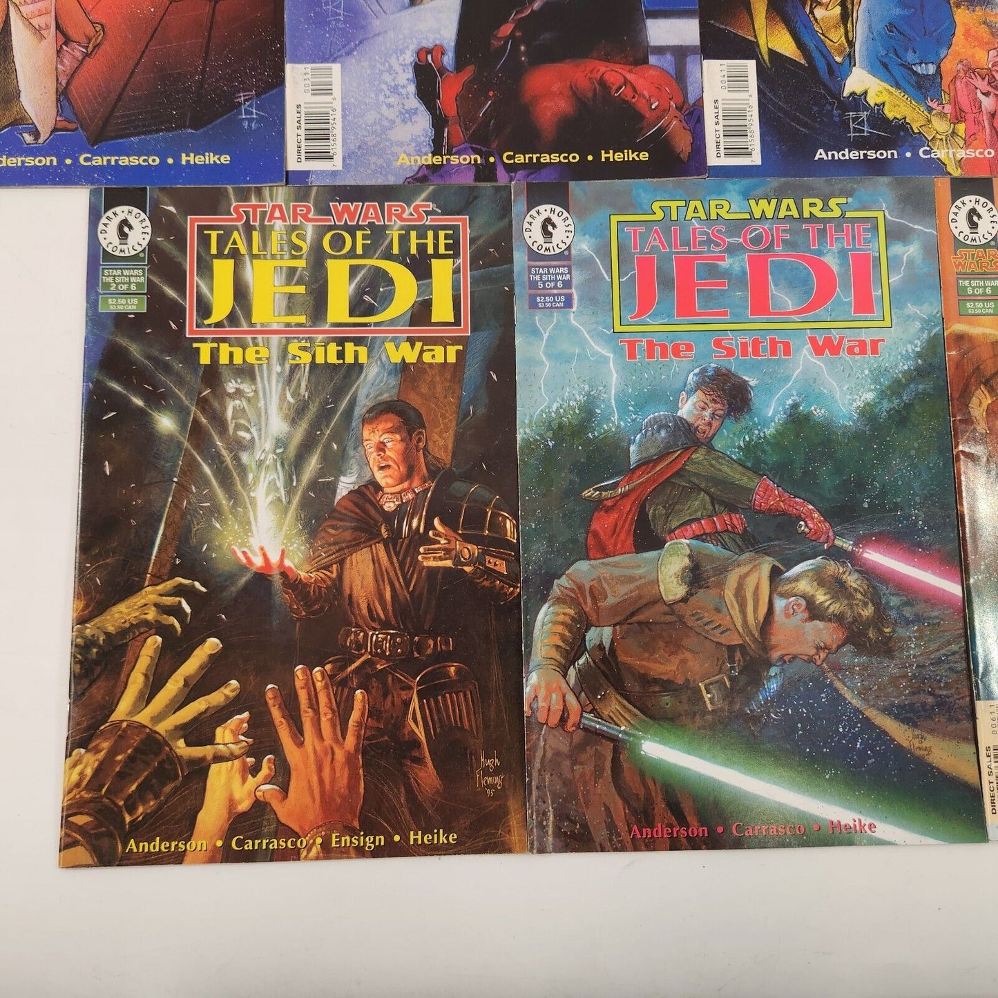 Star Wars Tales of the Jedi Golden Age of the Sith / Sith War Dark Horse Comics