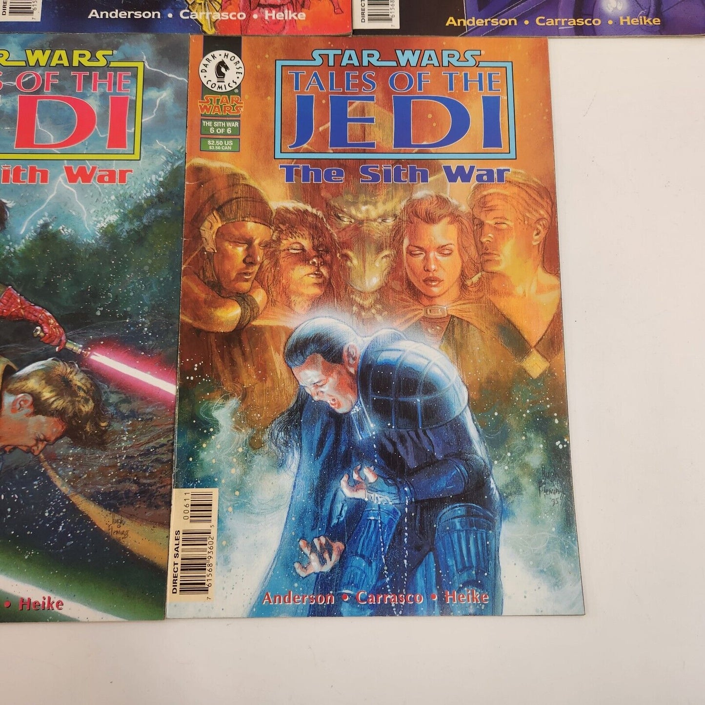 Star Wars Tales of the Jedi Golden Age of the Sith / Sith War Dark Horse Comics