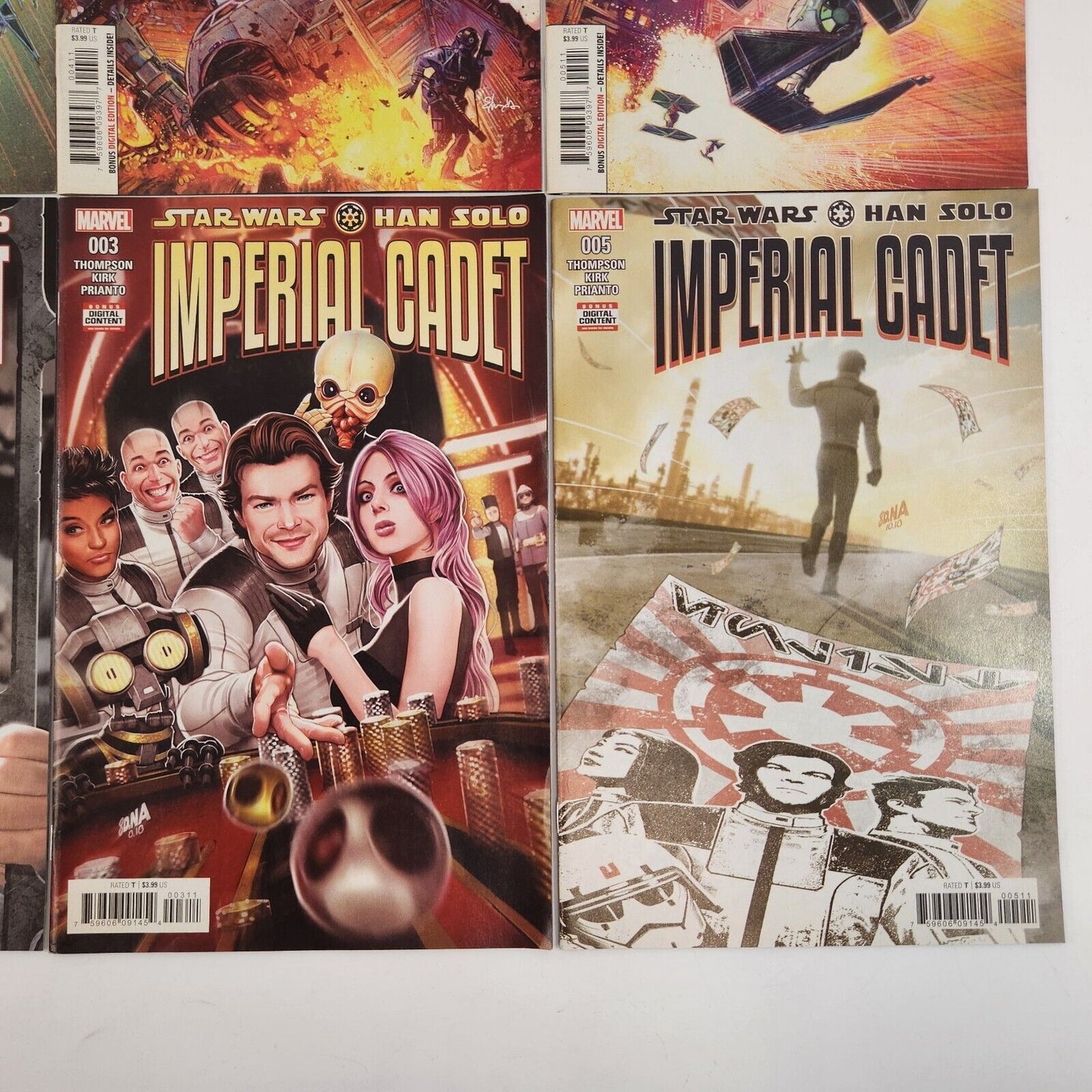 Star Wars Tie Fighter #1 2 4 5 Imperial Cadet #1 2 3 5 Comic Book Lot 2019