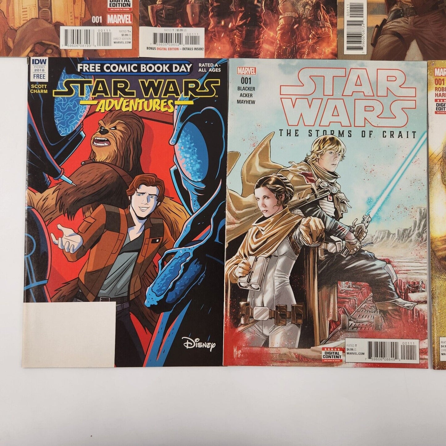 Star Wars Bounty Hunters #1 Shattered Empire #1 +more titles Comic Book Lot VF+