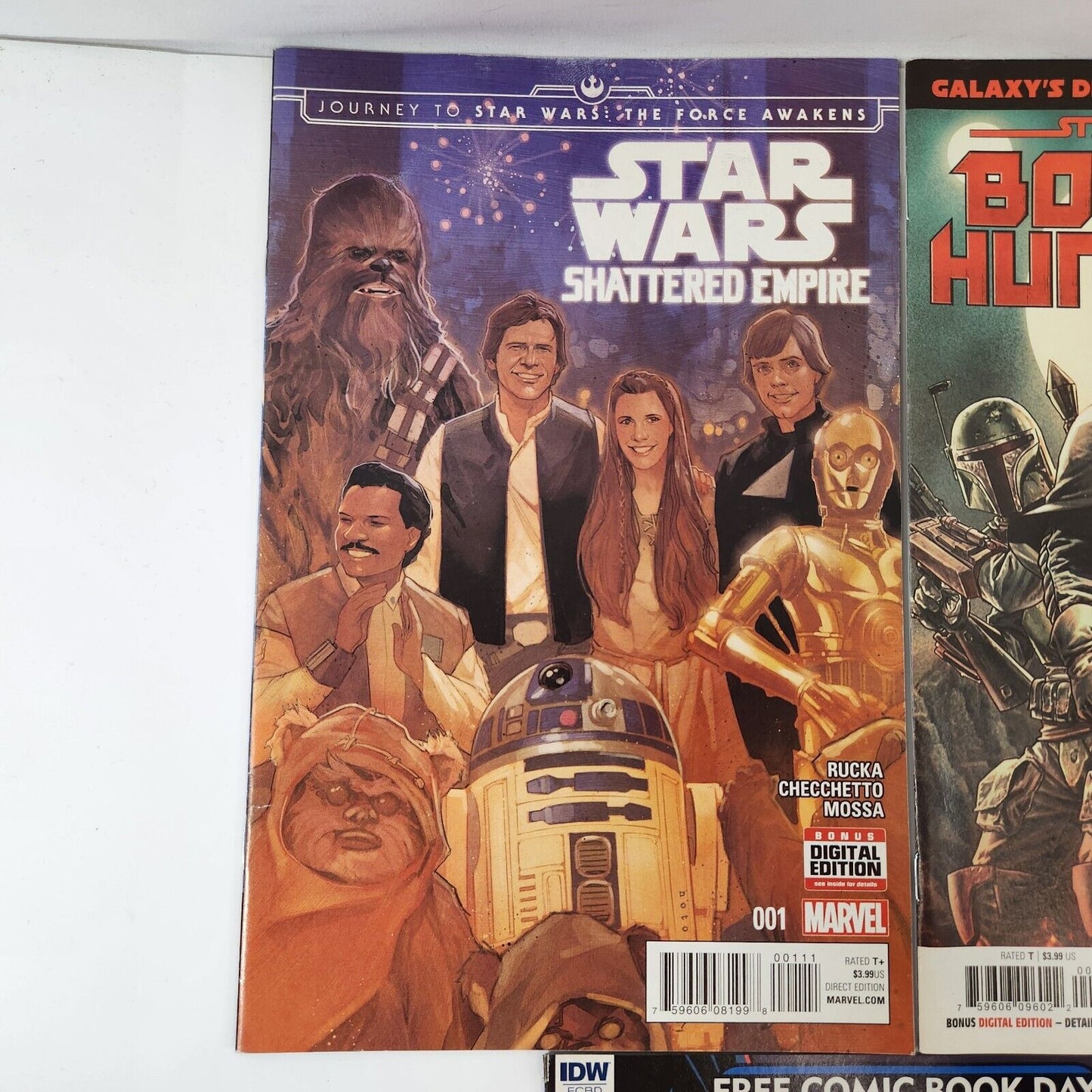 Star Wars Bounty Hunters #1 Shattered Empire #1 +more titles Comic Book Lot VF+