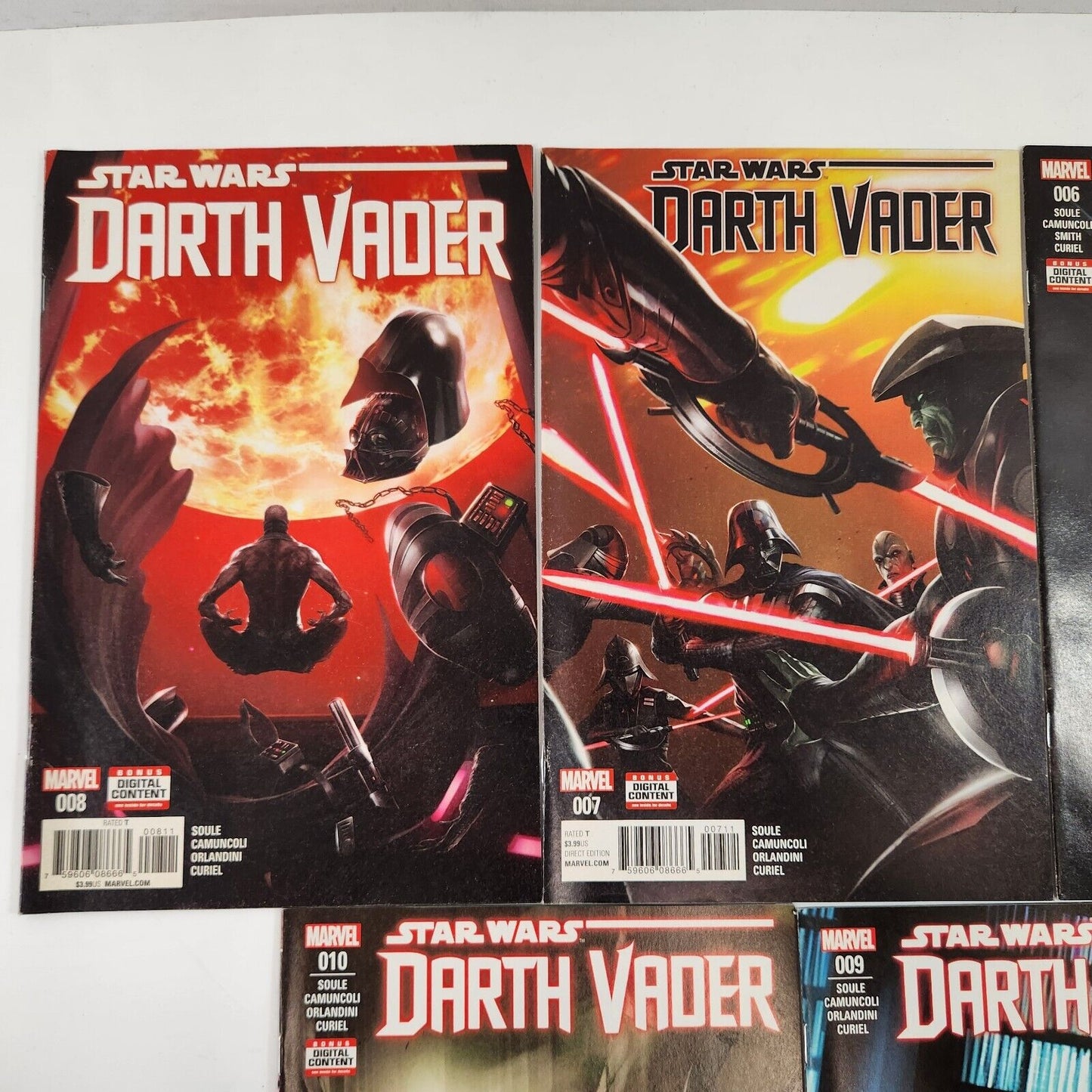 Star Wars Darth Vader #1-25 Complete Series Full Run Comic Book Lot Marvel VF+