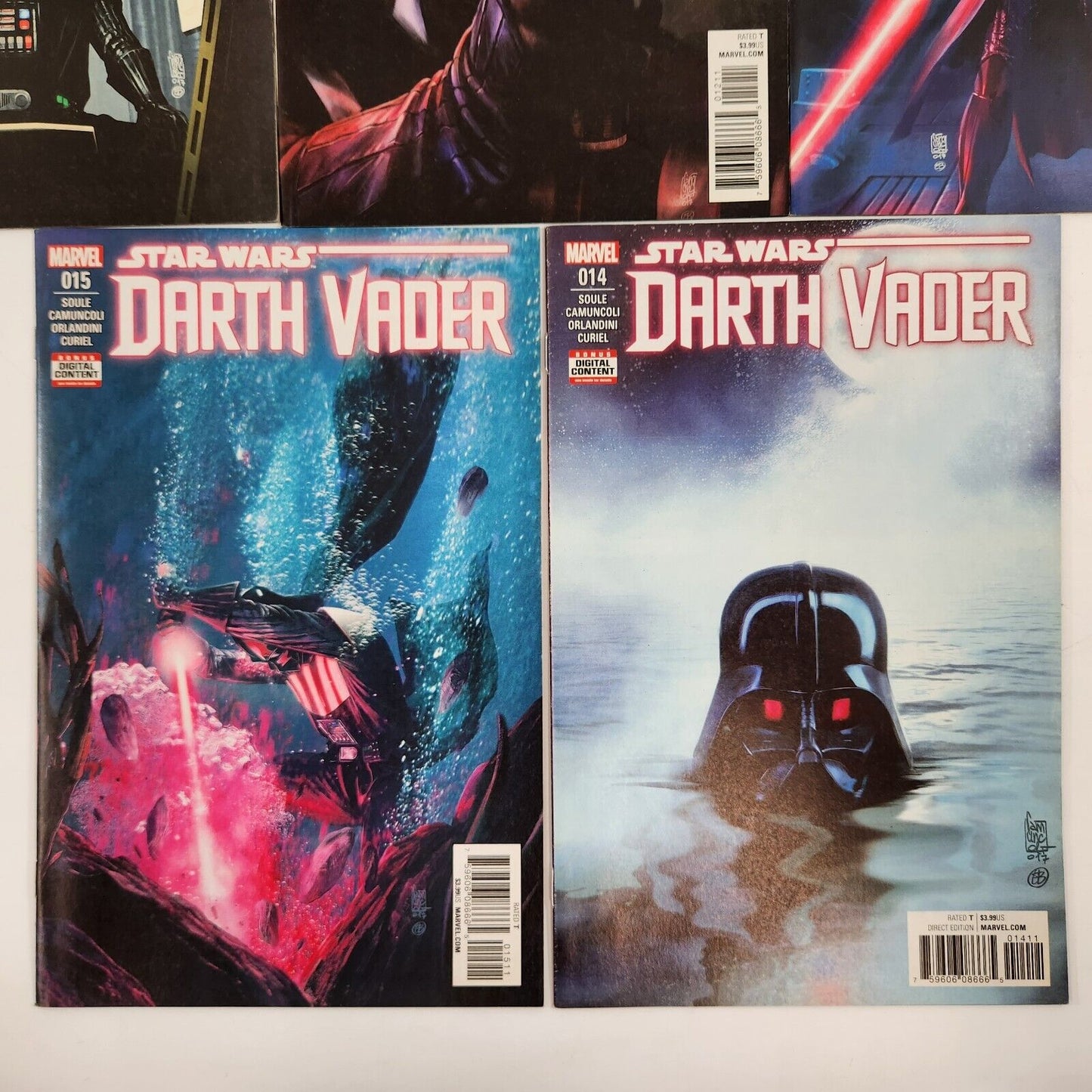 Star Wars Darth Vader #1-25 Complete Series Full Run Comic Book Lot Marvel VF+