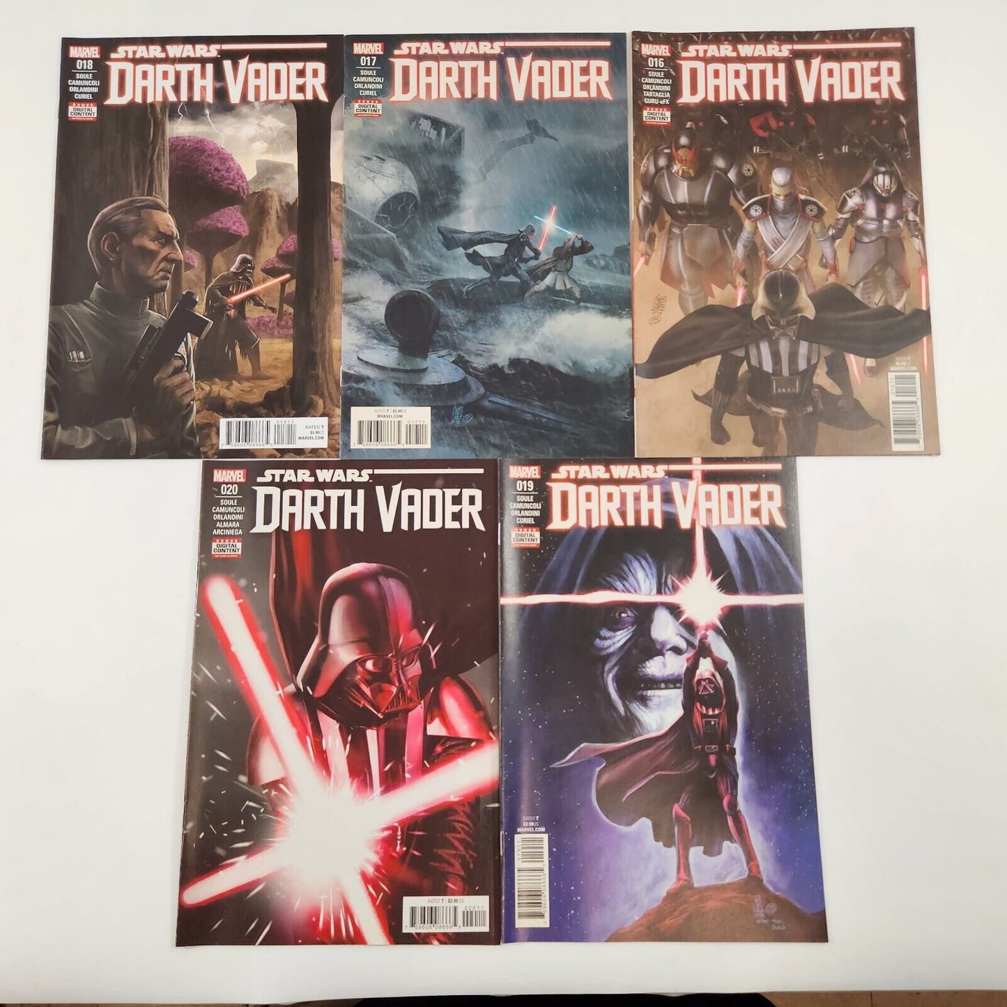 Star Wars Darth Vader #1-25 Complete Series Full Run Comic Book Lot Marvel VF+