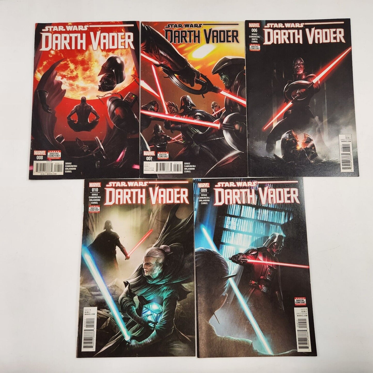 Star Wars Darth Vader #1-25 Complete Series Full Run Comic Book Lot Marvel VF+