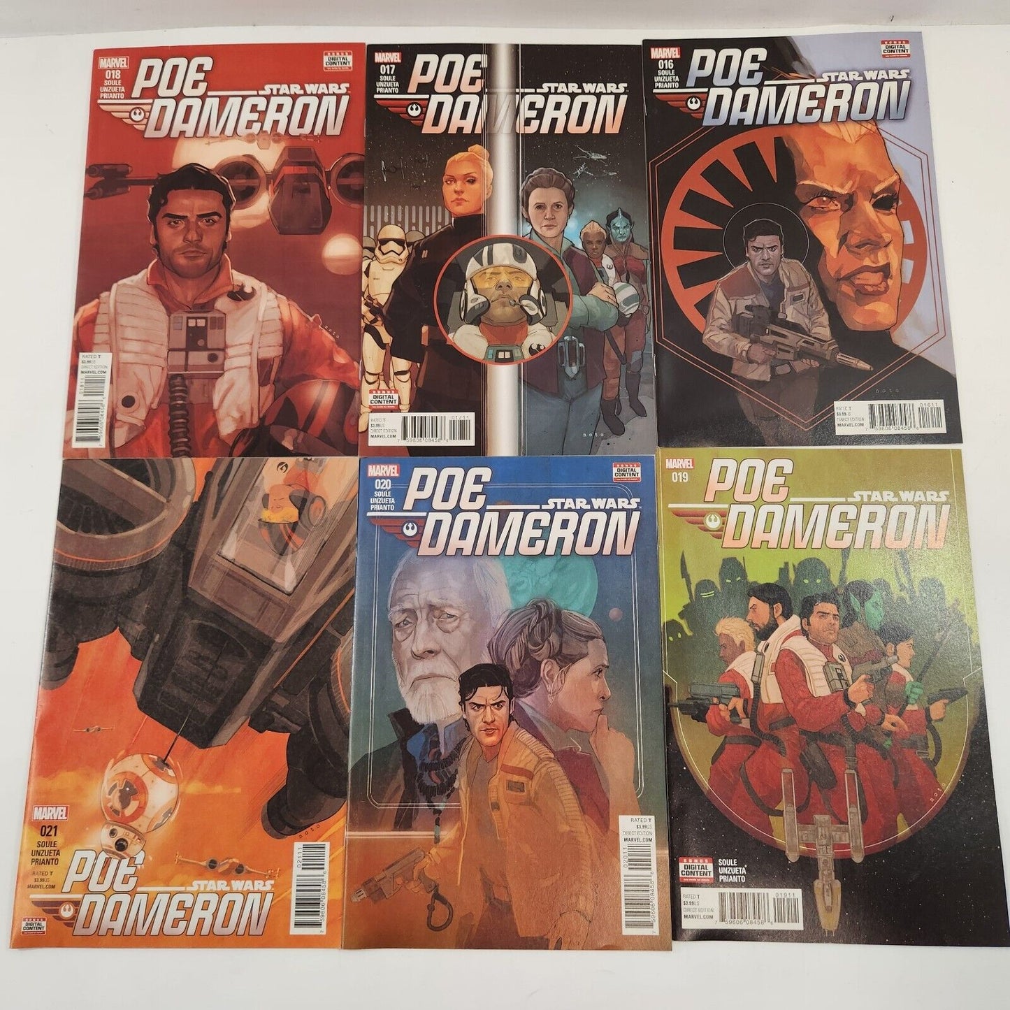 Star Wars Poe Dameron #1-31 Complete Series + Annual & One-shot Comic Book Lot