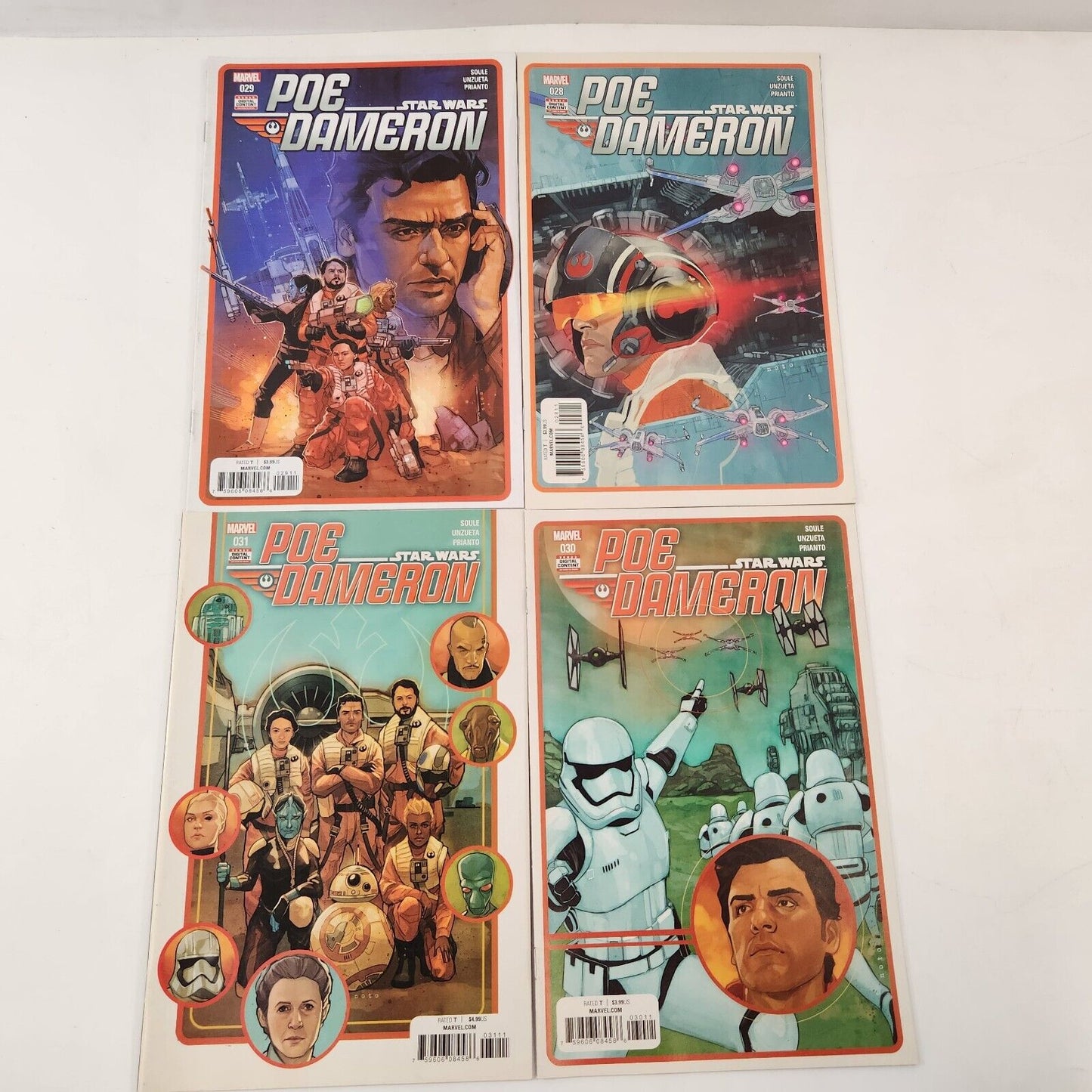 Star Wars Poe Dameron #1-31 Complete Series + Annual & One-shot Comic Book Lot