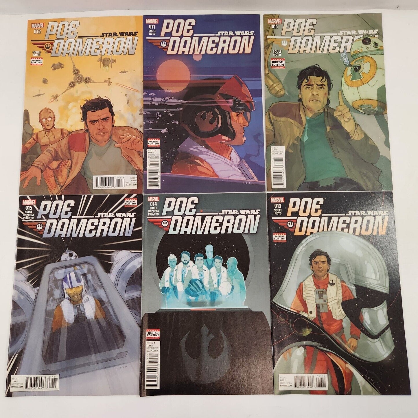 Star Wars Poe Dameron #1-31 Complete Series + Annual & One-shot Comic Book Lot