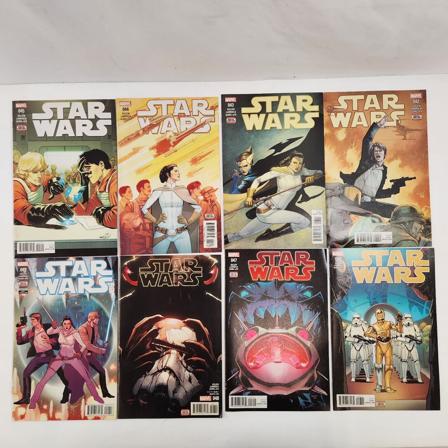 Star Wars #1-19 #21-66 #68 #69 #71 #73-75 and Annuals #1-4 Large Comic Book Lot