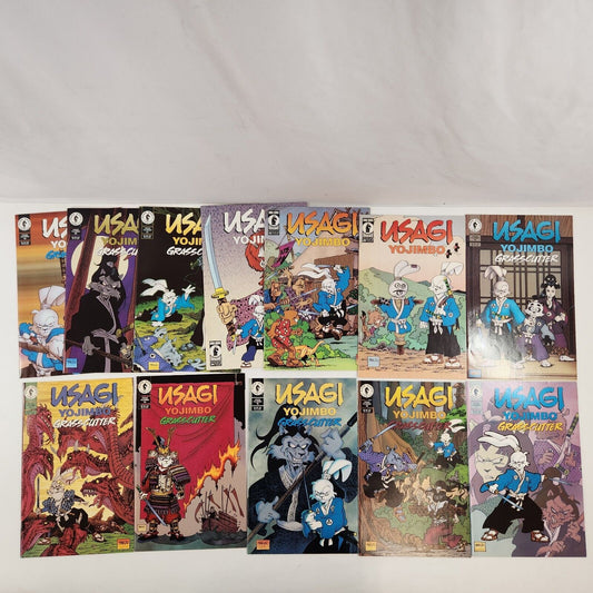 Usagi Yojimbo Grass Cutter #13-21 #30 32 34 Dark Horse Comic Book Lot of 12 VF+