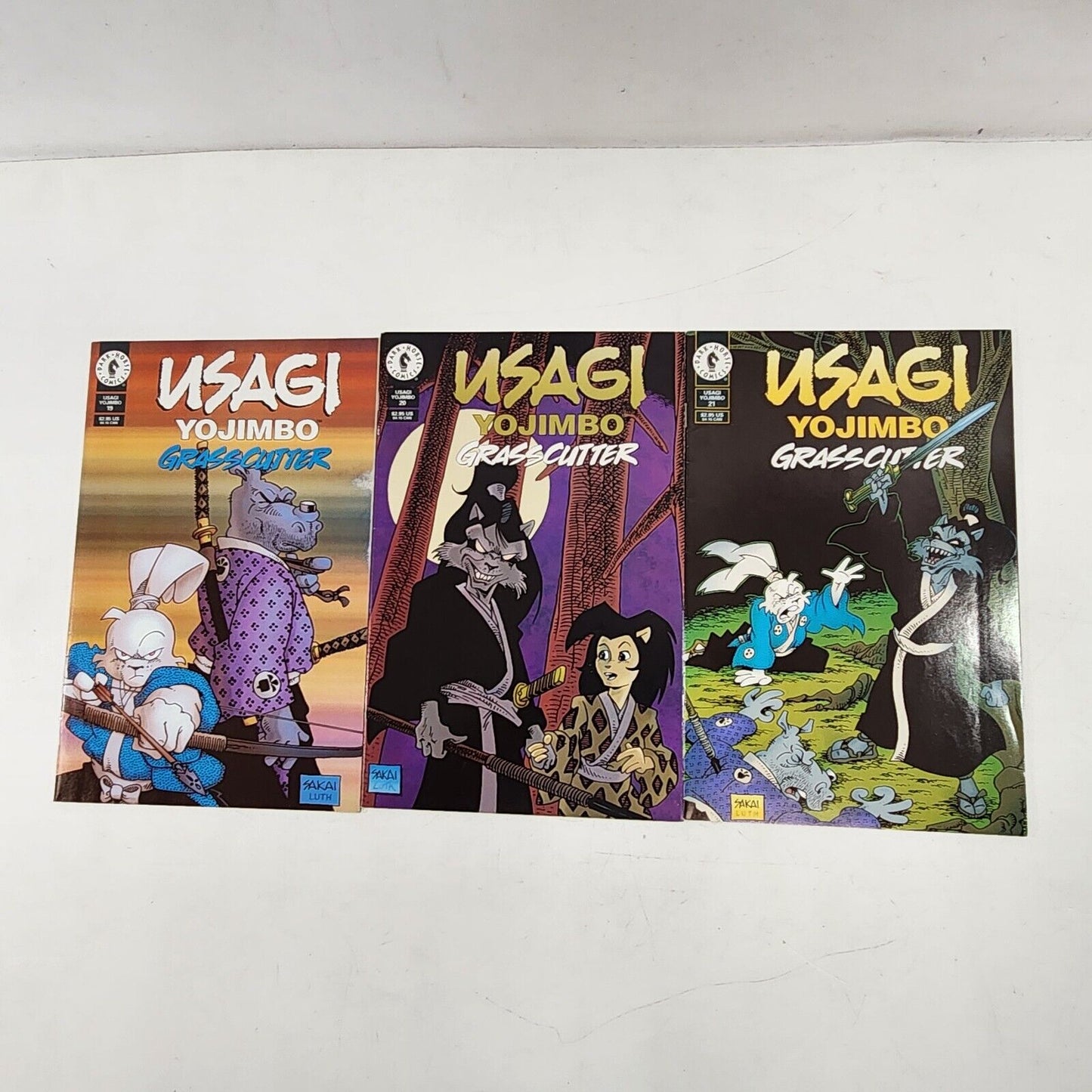 Usagi Yojimbo Grass Cutter #13-21 #30 32 34 Dark Horse Comic Book Lot of 12 VF+