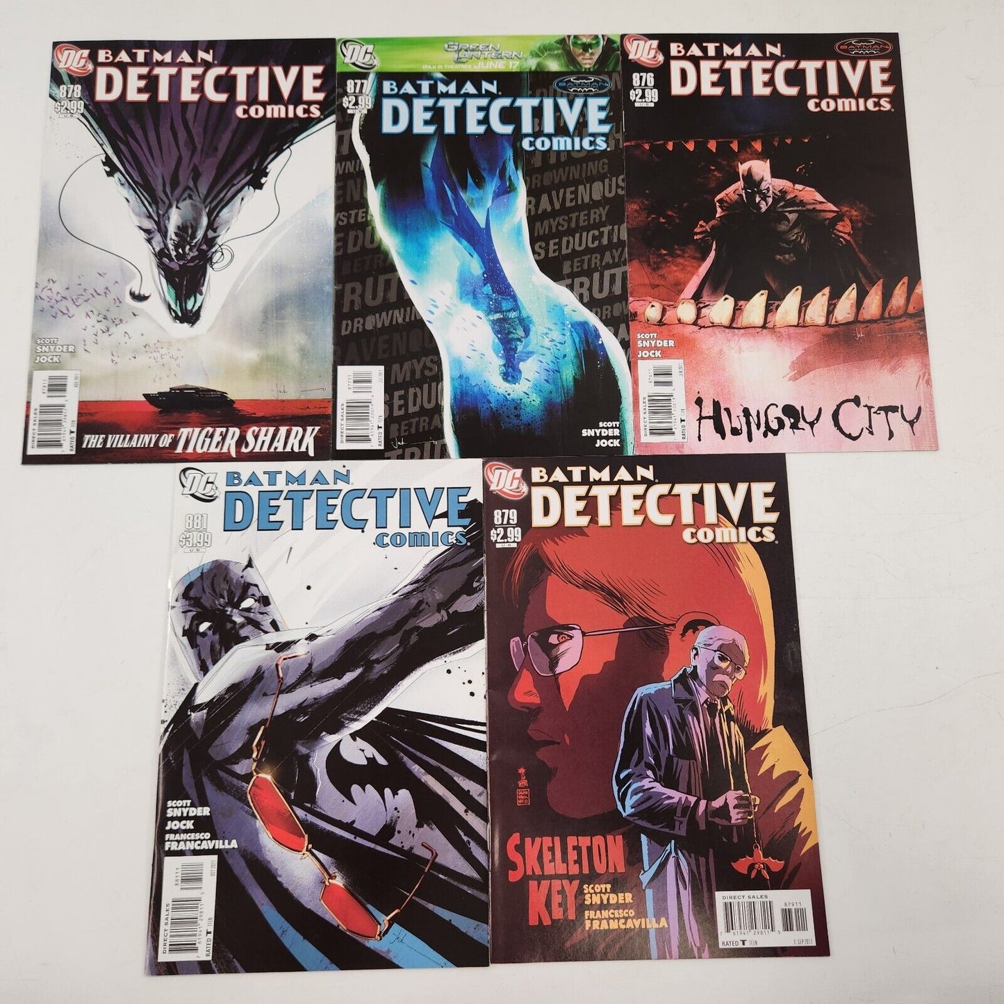 Batman Detective #854-864 #868 #874-879 #881 DC Comic Book Lot VF+