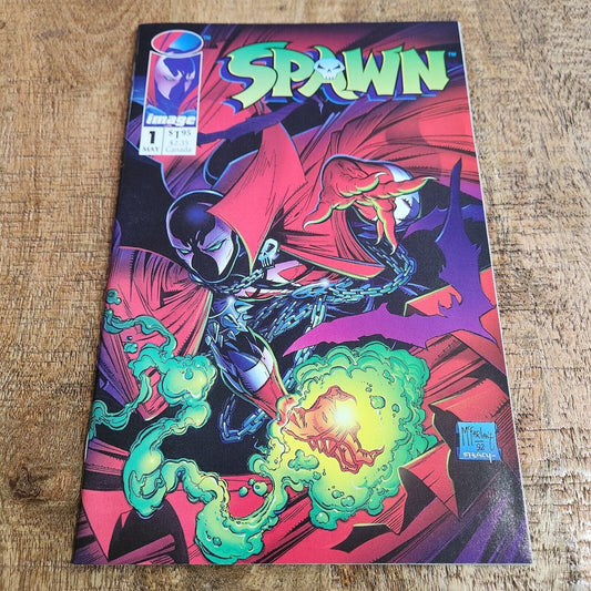 Spawn #1 Direct Edition (1992) Image Comics NM 9.4