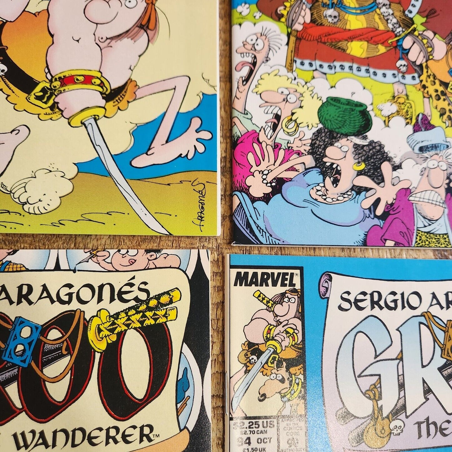 Groo the Wanderer #88 89 91 92 93 94 Marvel Comic Book Lot of 6 NM- 9.2