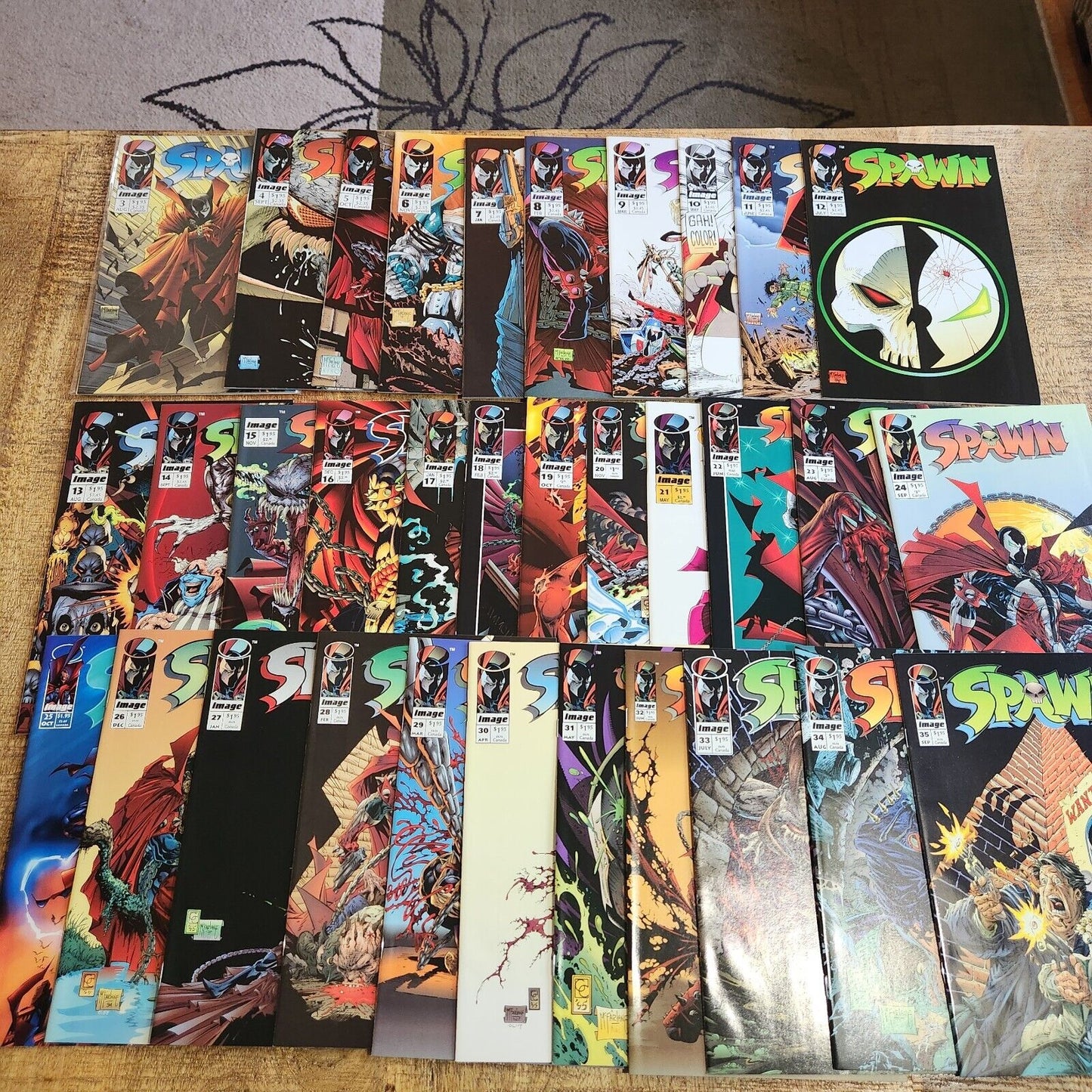 Spawn #3-35 Image Comics Lot of 33 NM- 9.2 Todd McFarlane Capullo Orzechowski