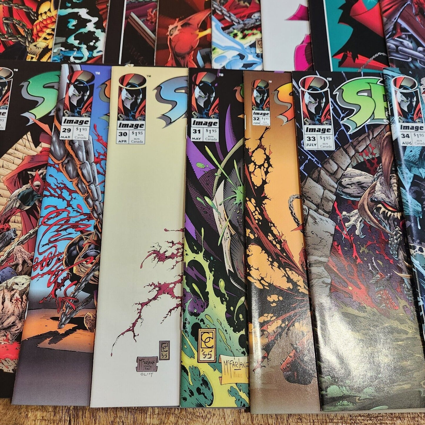 Spawn #3-35 Image Comics Lot of 33 NM- 9.2 Todd McFarlane Capullo Orzechowski