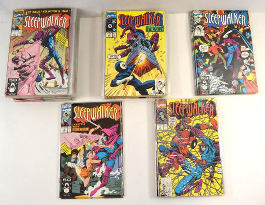 Sleepwalker #1 2 3 4 5 6 7 13 19 21 60-Comic LOT Multiple Copies High Grade