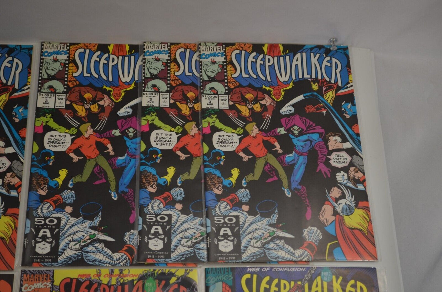 Sleepwalker #1 2 3 4 5 6 7 13 19 21 60-Comic LOT Multiple Copies High Grade