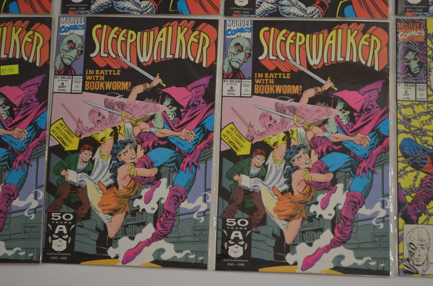 Sleepwalker #1 2 3 4 5 6 7 13 19 21 60-Comic LOT Multiple Copies High Grade