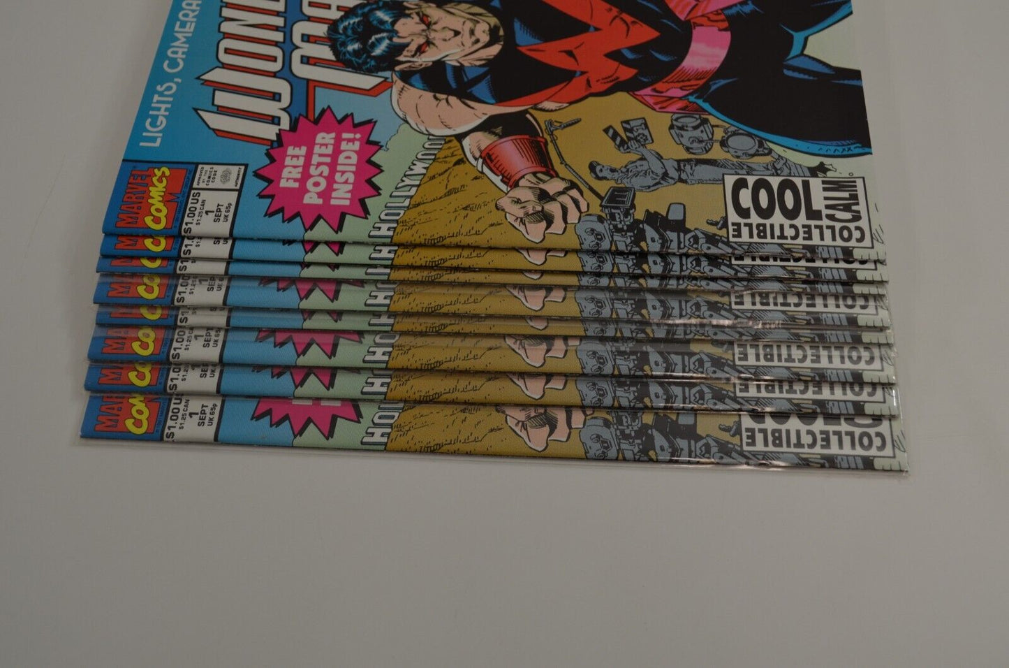 Wonder Man #1 September 1991 Marvel Comic Book Lot of 8 NM 9.2