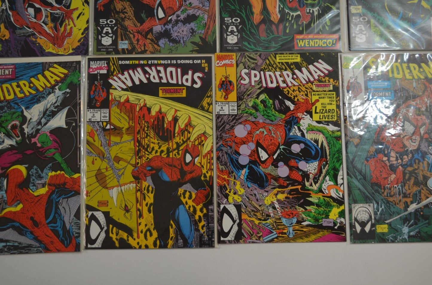 Spider-Man #1-71 Incomplete Run Marvel Comics 1990-96 Lot of 40 Comic Books VF