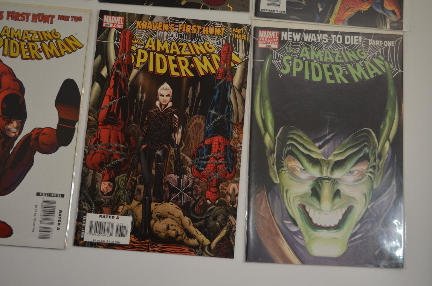 Amazing Spider-Man #45-58 #500-580 Run Lot 70+ Comics Marvel incl. 529 565 NM