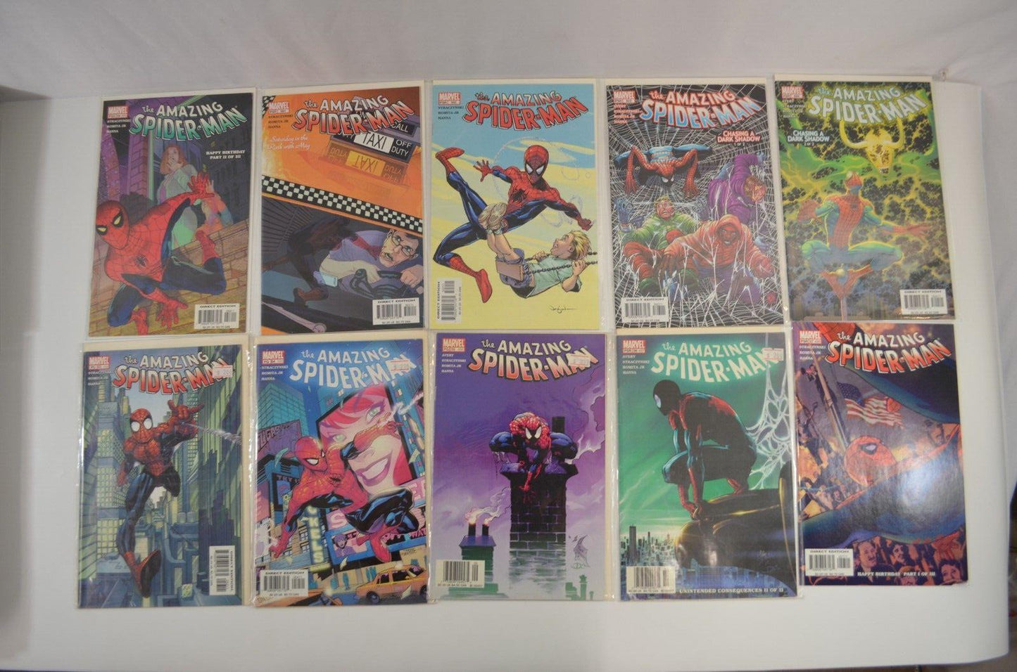 Amazing Spider-Man #45-58 #500-580 Run Lot 70+ Comics Marvel incl. 529 565 NM