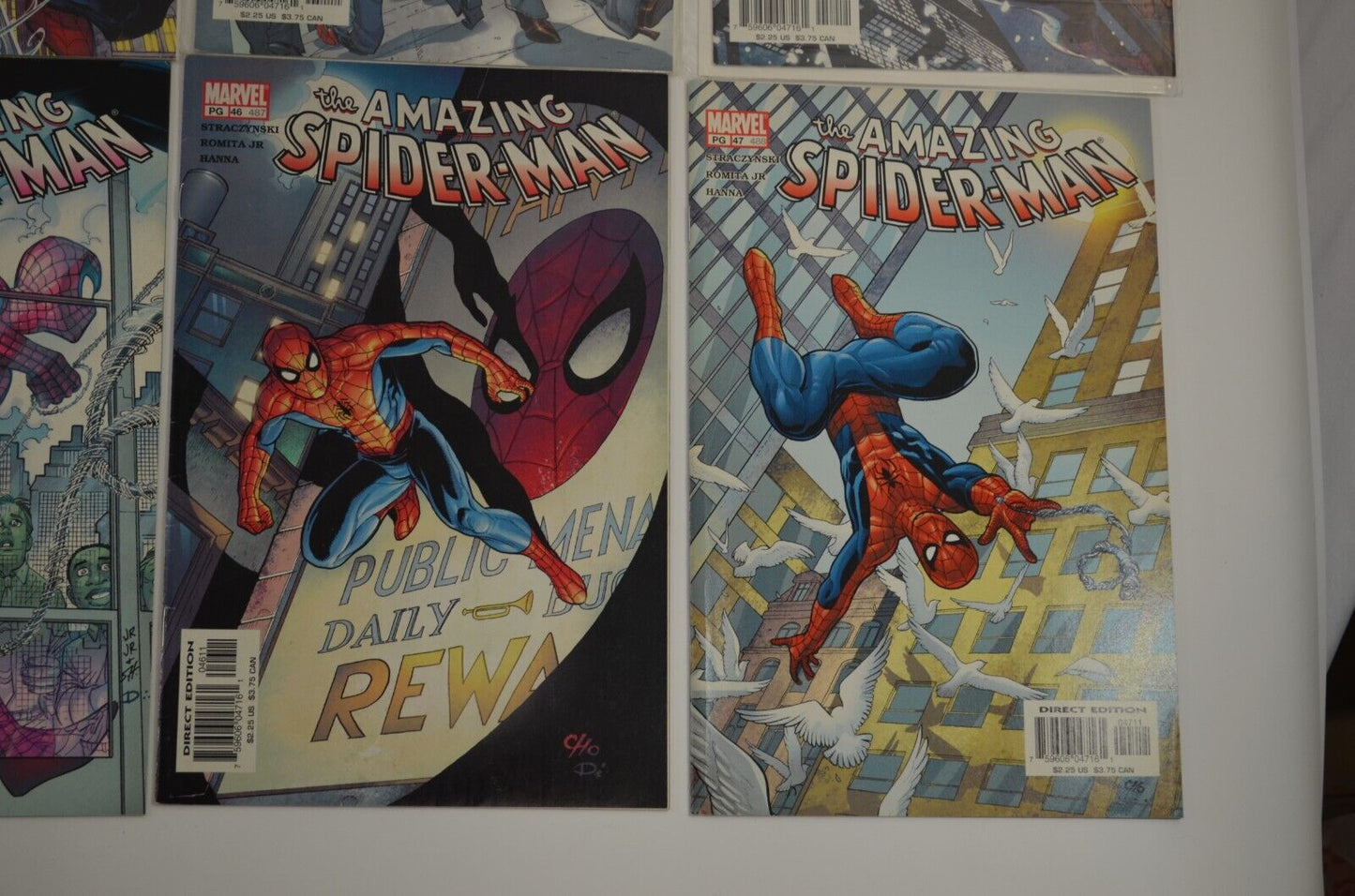 Amazing Spider-Man #45-58 #500-580 Run Lot 70+ Comics Marvel incl. 529 565 NM