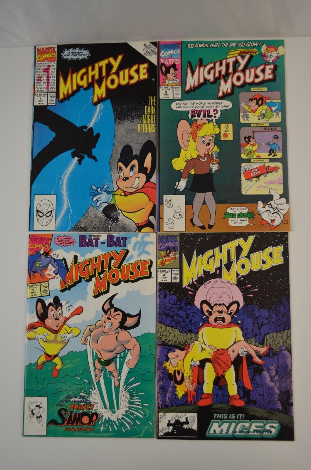 Mighty Mouse #1 2 3 4 1990-1991 Marvel Comic Book Lot of 23 NM- 9.2