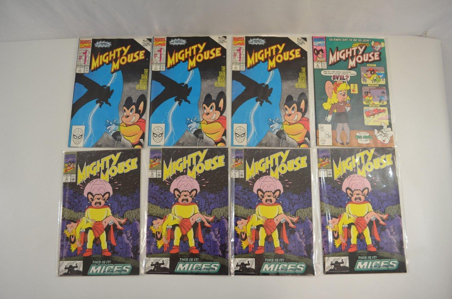 Mighty Mouse #1 2 3 4 1990-1991 Marvel Comic Book Lot of 23 NM- 9.2