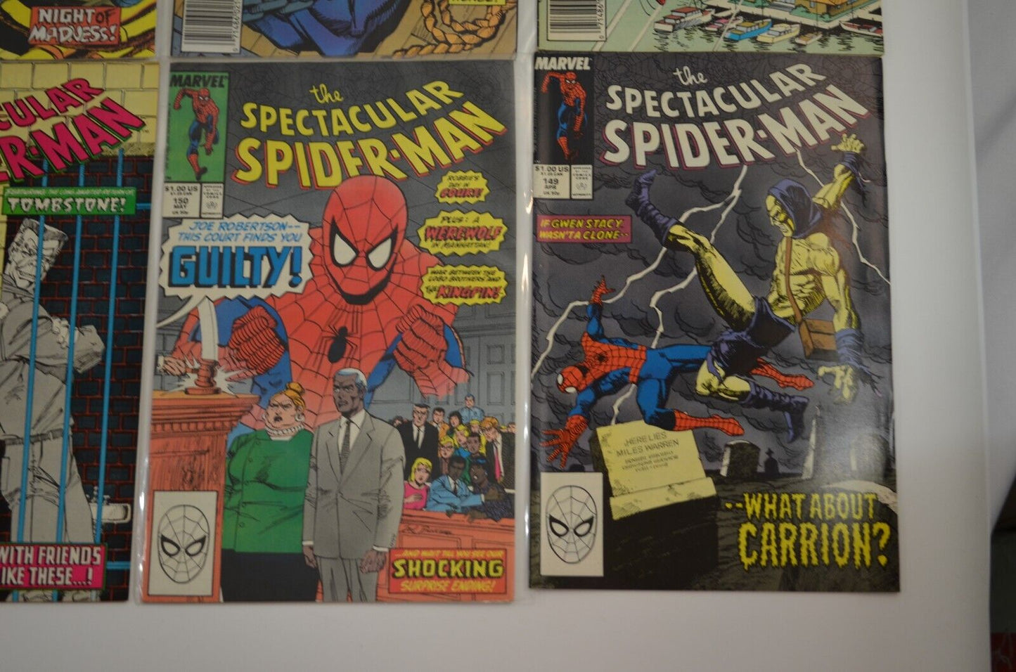 Spectacular Spider-Man Large RUN 60+ Comics from #103 to 244 Marvel LOT VF