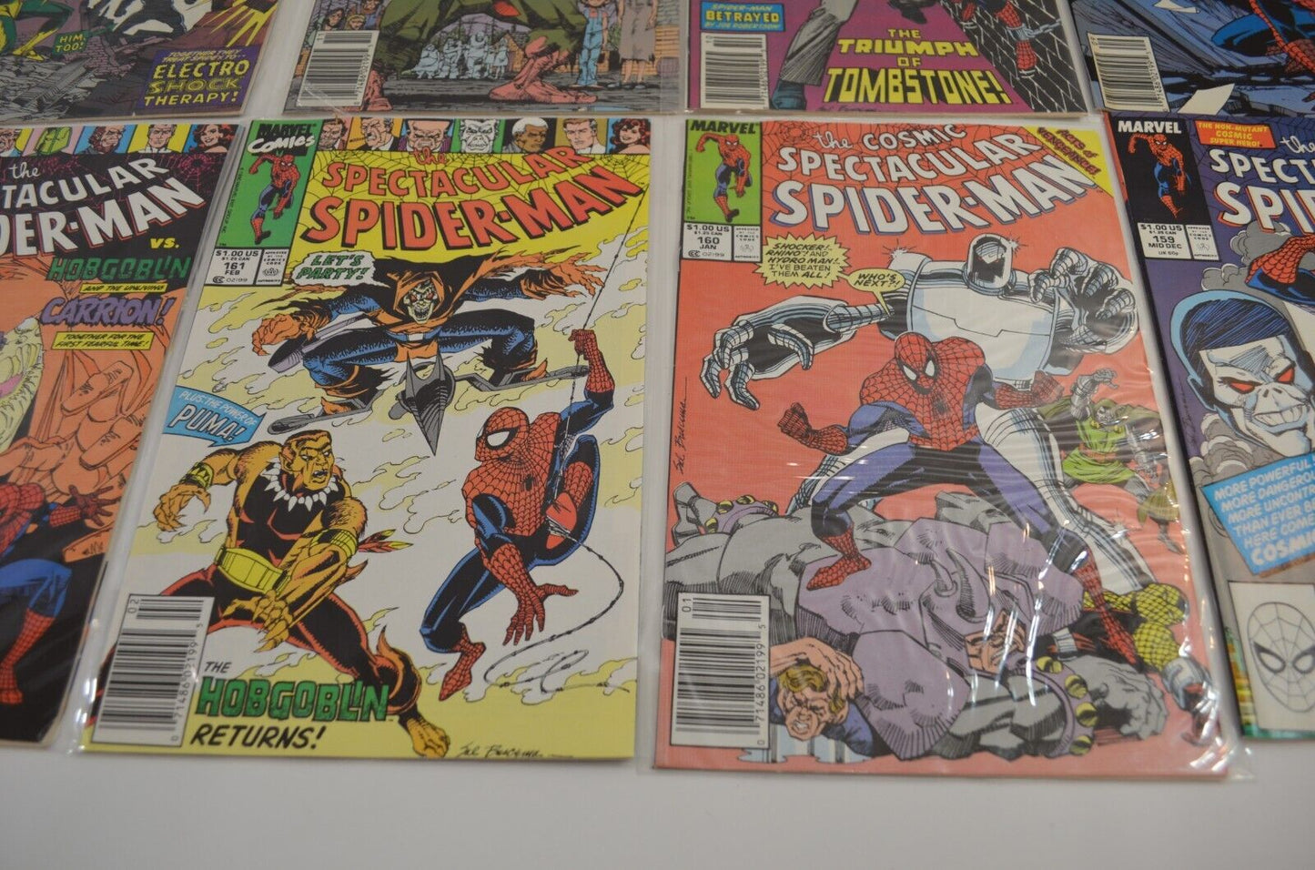 Spectacular Spider-Man Large RUN 60+ Comics from #103 to 244 Marvel LOT VF