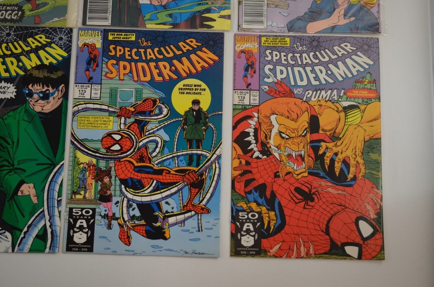 Spectacular Spider-Man Large RUN 60+ Comics from #103 to 244 Marvel LOT VF