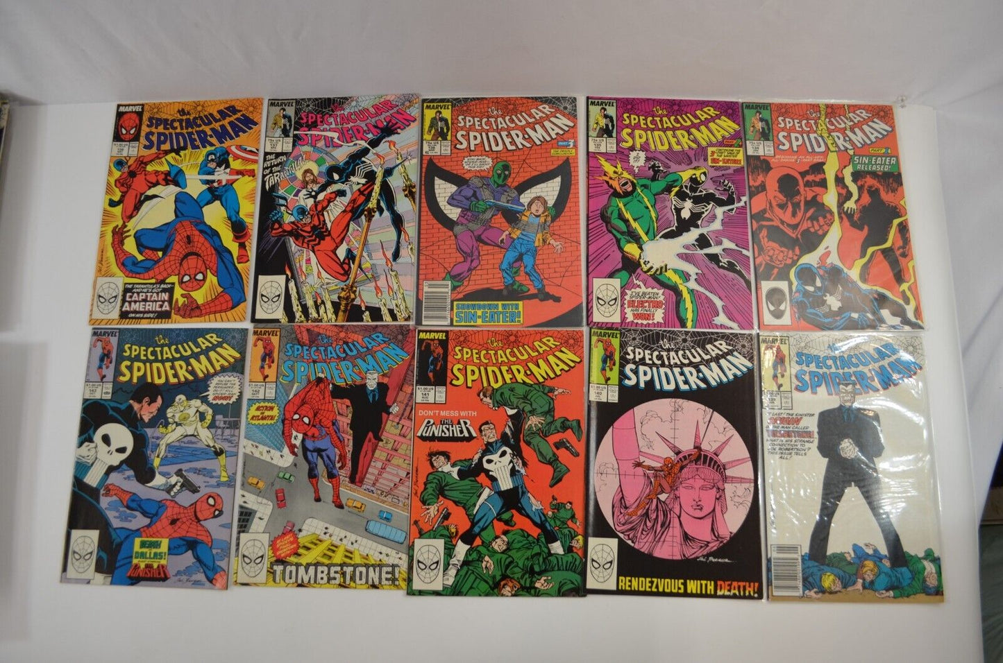 Spectacular Spider-Man Large RUN 60+ Comics from #103 to 244 Marvel LOT VF