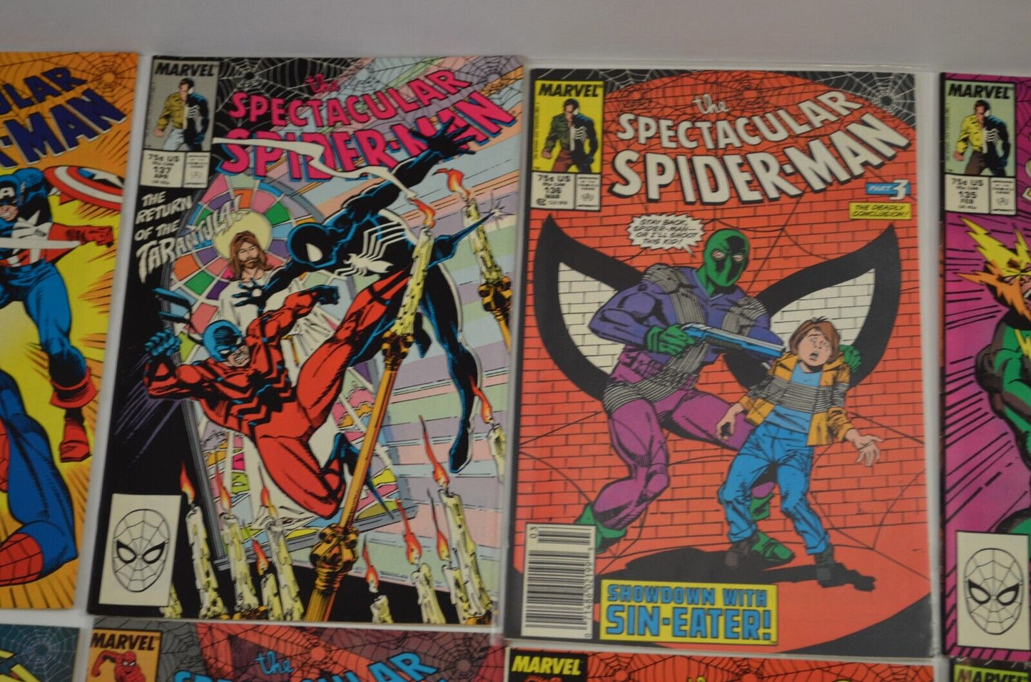 Spectacular Spider-Man Large RUN 60+ Comics from #103 to 244 Marvel LOT VF