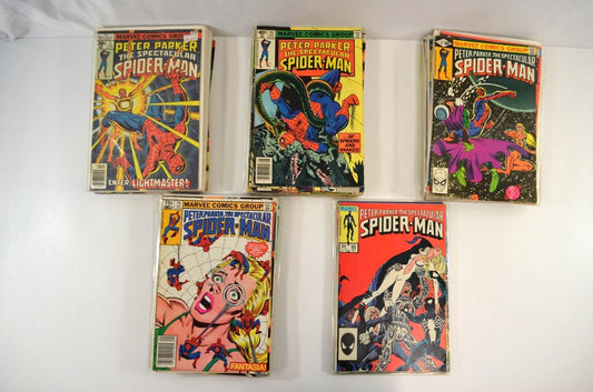 Spectacular Spider-Man #3 4 8 9 16 28-62 80-85 +more Marvel Comic LOT VG to VF+